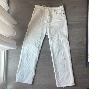 Levi’s premium Ribcage straight ankle jean